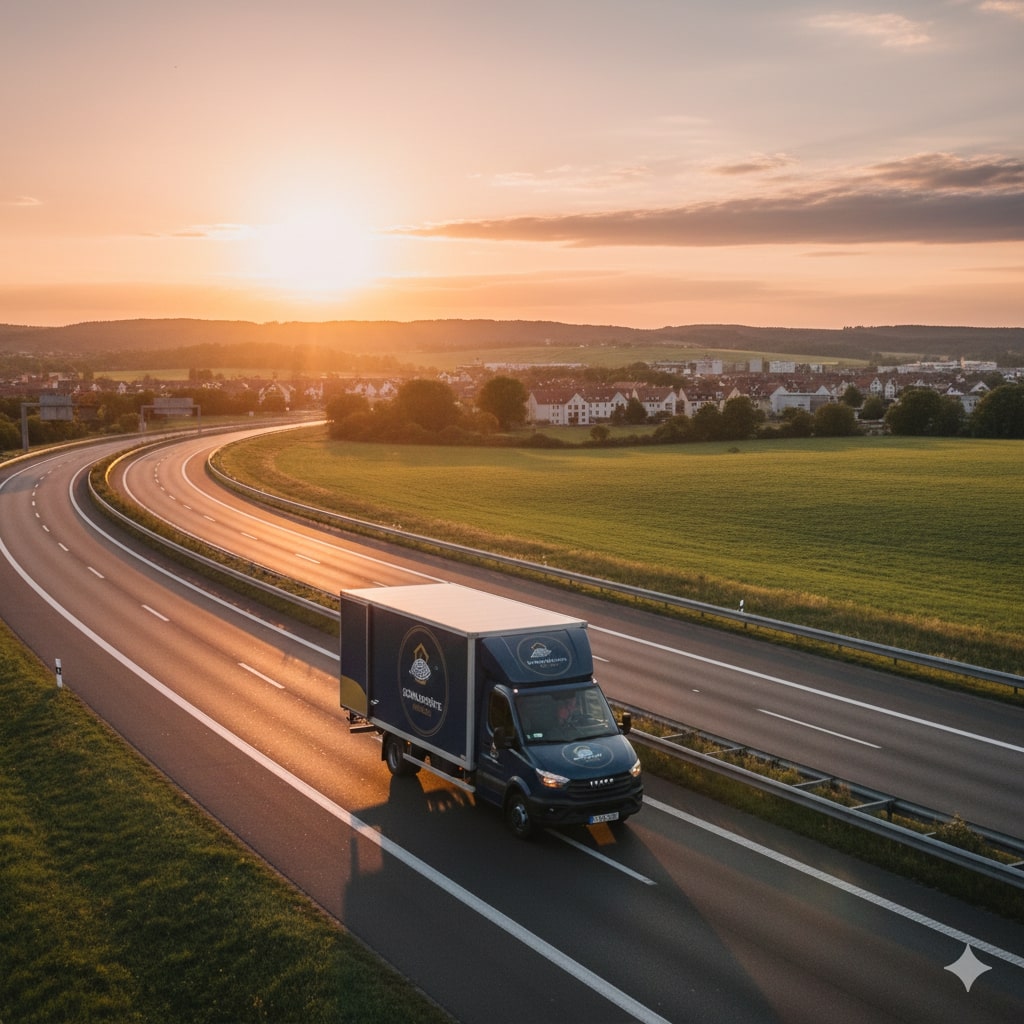 Professioneller Fernumzug in Deutschland