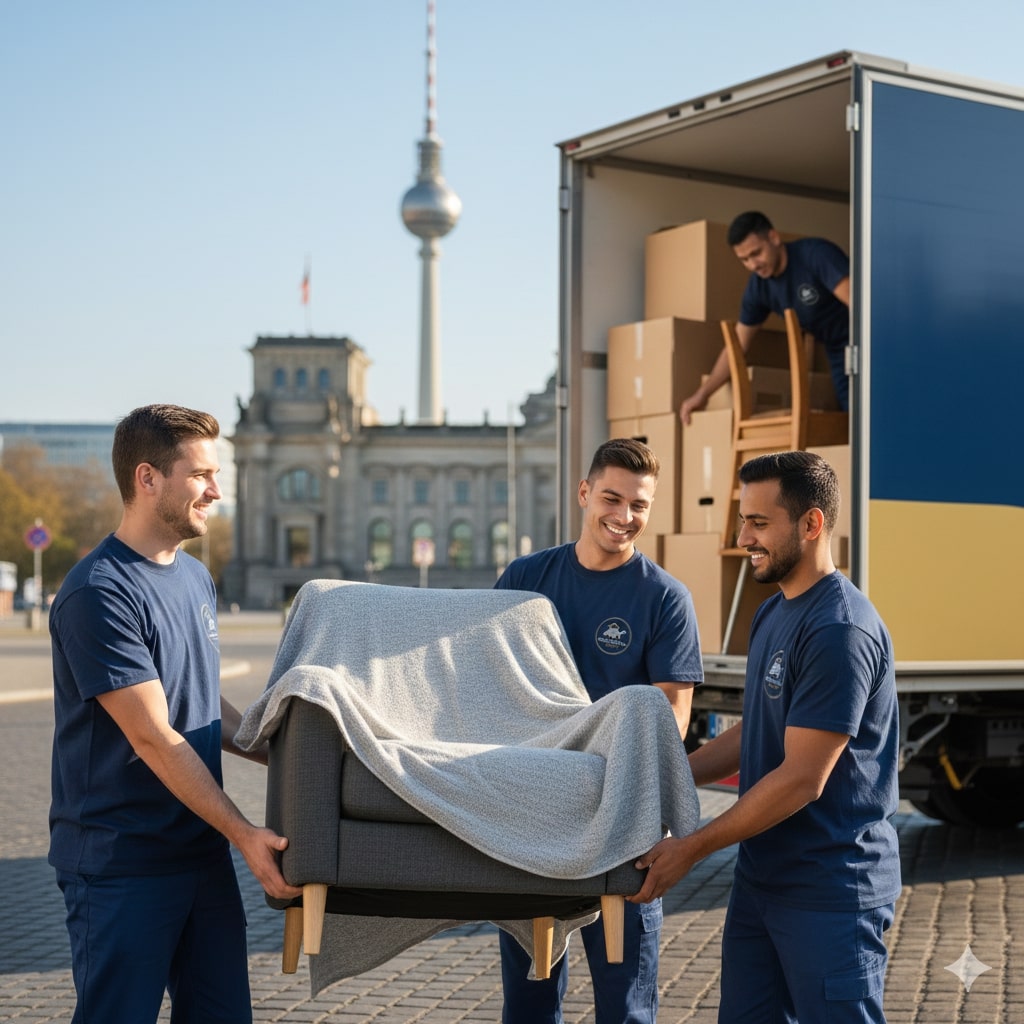 Unser professionelles Umzugsteam im Einsatz