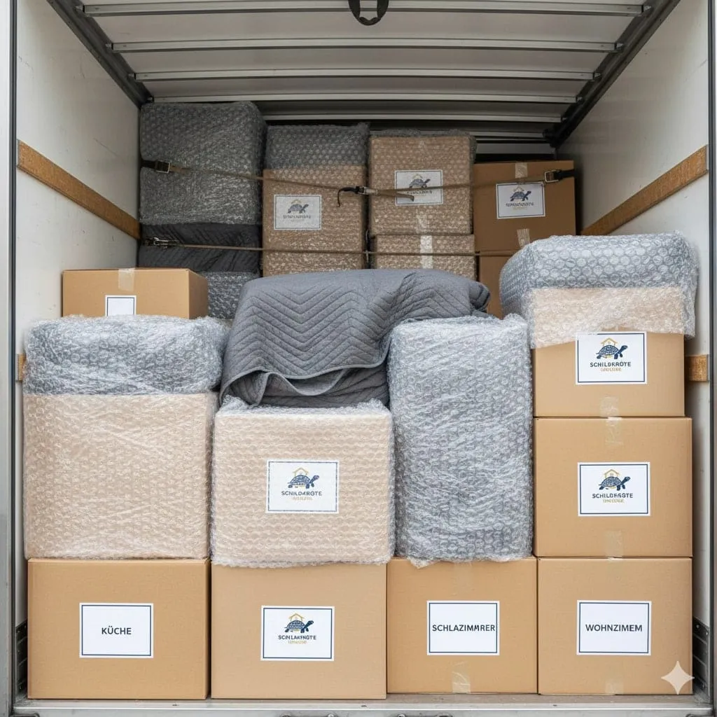 Professionelles Umzugsmaterial und Verpackung
